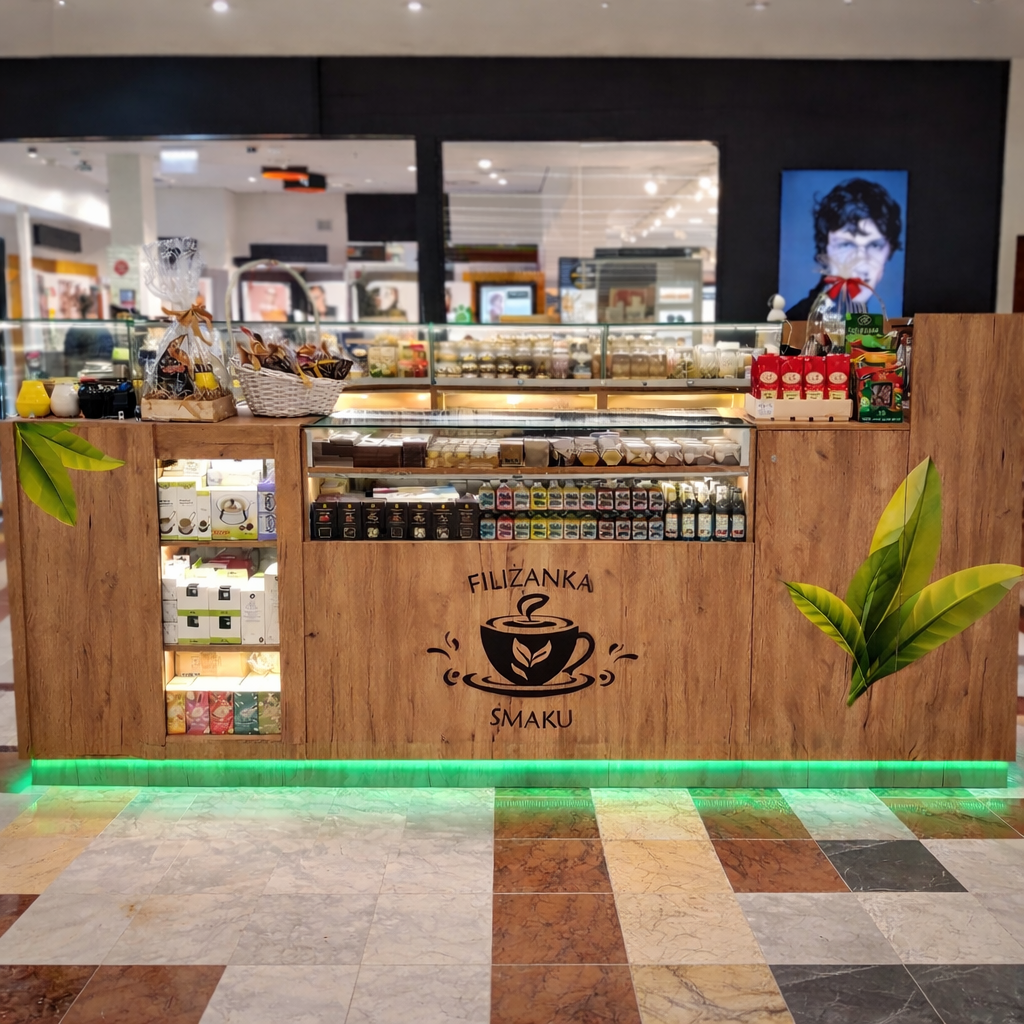 Punkt Filiżanka Smaku — wyspa w C.H. Korona